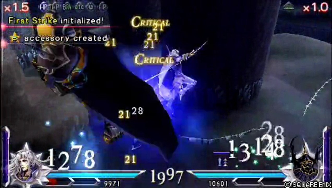 Dissidia 012 Cecil VS Golbez