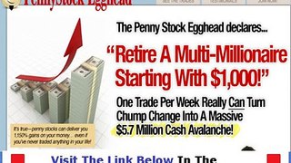 penny stock egghead Bonus Bonus + Discount