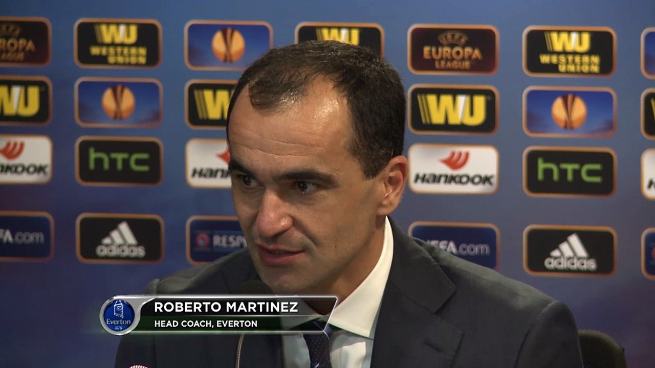 Roberto Martínez: ''El Everton quiere llegar lo más lejos posible''