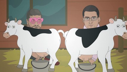 Кочергин и Бадюк пиздят троллей: Невеев и Абрамов!серия 2