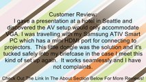 Samsung Electronics micro HDMI to VGA Adapter for Samsung PC VGA Dongle (AA-AH2NMHB/US) Review