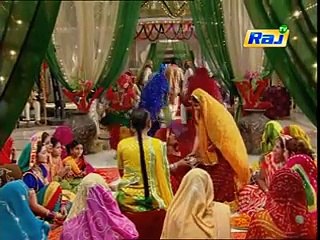 Jehangir Vakil Aka Pratap & Vibha Anand Aka Sugna Mehndi Scene Balika Vadhu Colors TV.