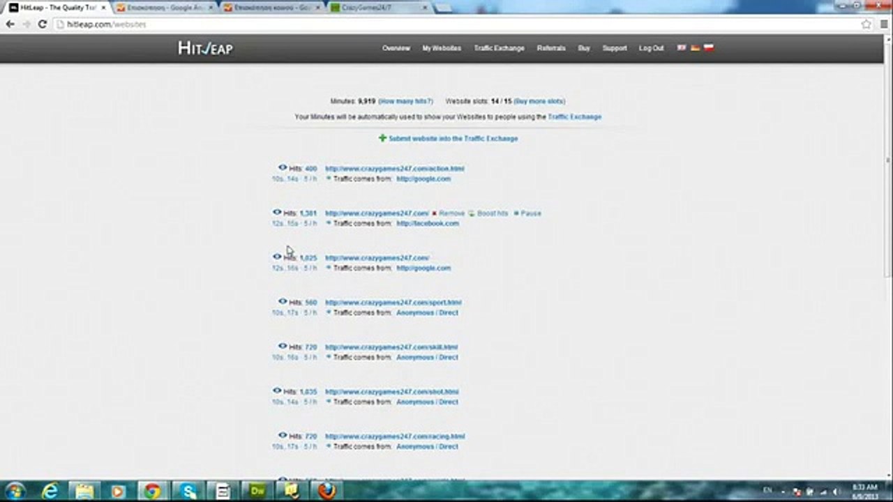 Hitleap - Best Traffic Exchanger WORLD Review and Tutorial 2015 720p