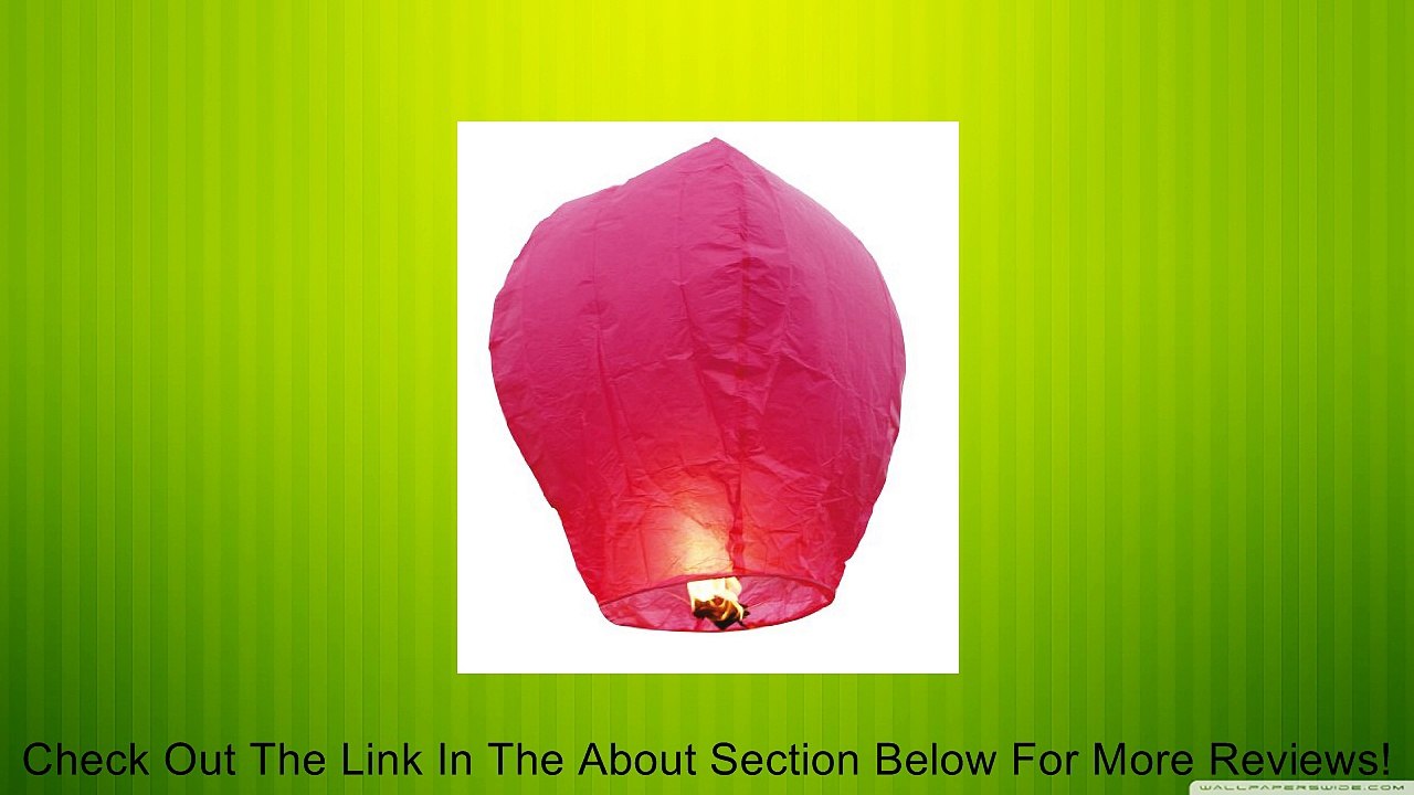 The Original Color Sky Lanterns Review