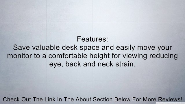 3M Easy Adjust Desk Mount Monitor Arm, Space Saving Design, For Monitors Up to 20 lbs and