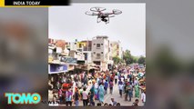 Uber rape reaction - Drones with night-vision cameras to patrol Delhi streets after dark.