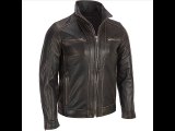 Handmade Men Slim Leather Jacket, Men Dark Brown Slim Leather Ja