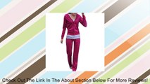 Ladies Long Sleeve Velvet Hoodie Outwear W Stretchy Wasit Pants Review