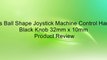 5pcs Ball Shape Joystick Machine Control Handle Black Knob 32mm x 10mm Review