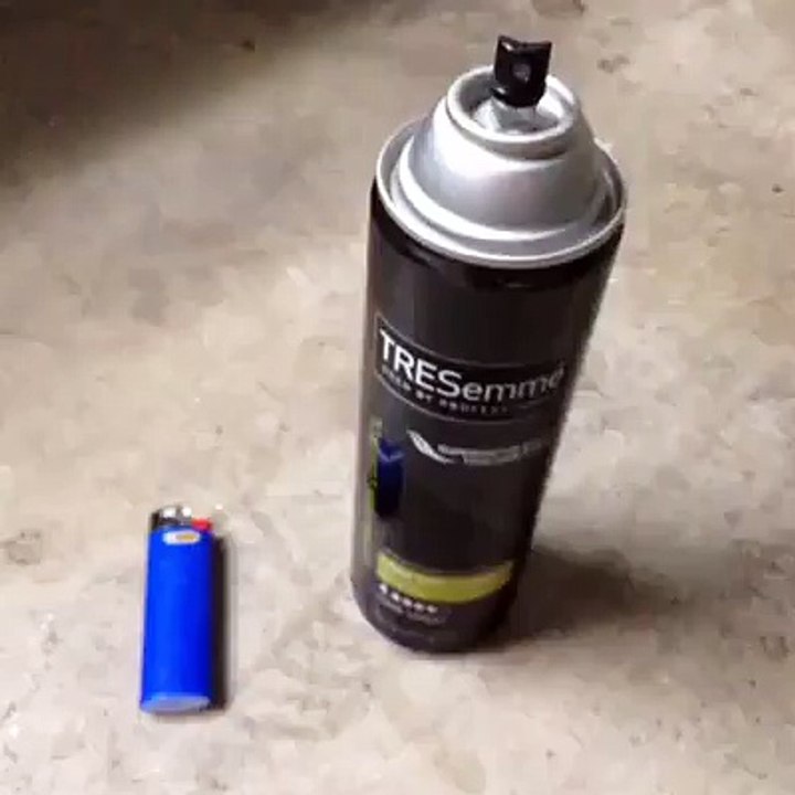 Hair Spray Crafts