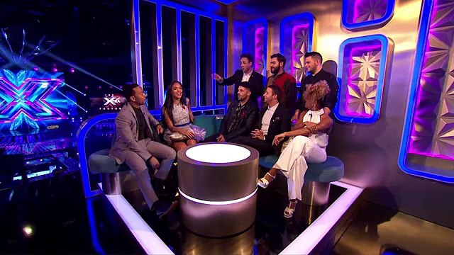 Sarah Jane and the contestants have a chat with John Legend - The Xtra Factor UK -Official Channel