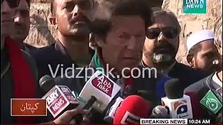 Imran Khan's Media Talk Before Leaving For Karachi