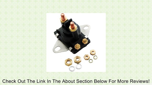 Mercruiser Marine Starter Solenoid Relay Switch New Review