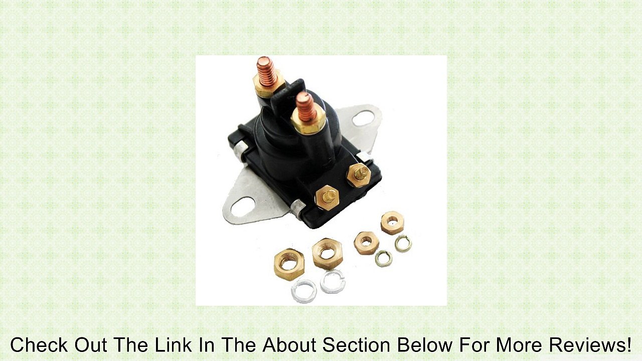 Mercruiser Marine Starter Solenoid Relay Switch New Review