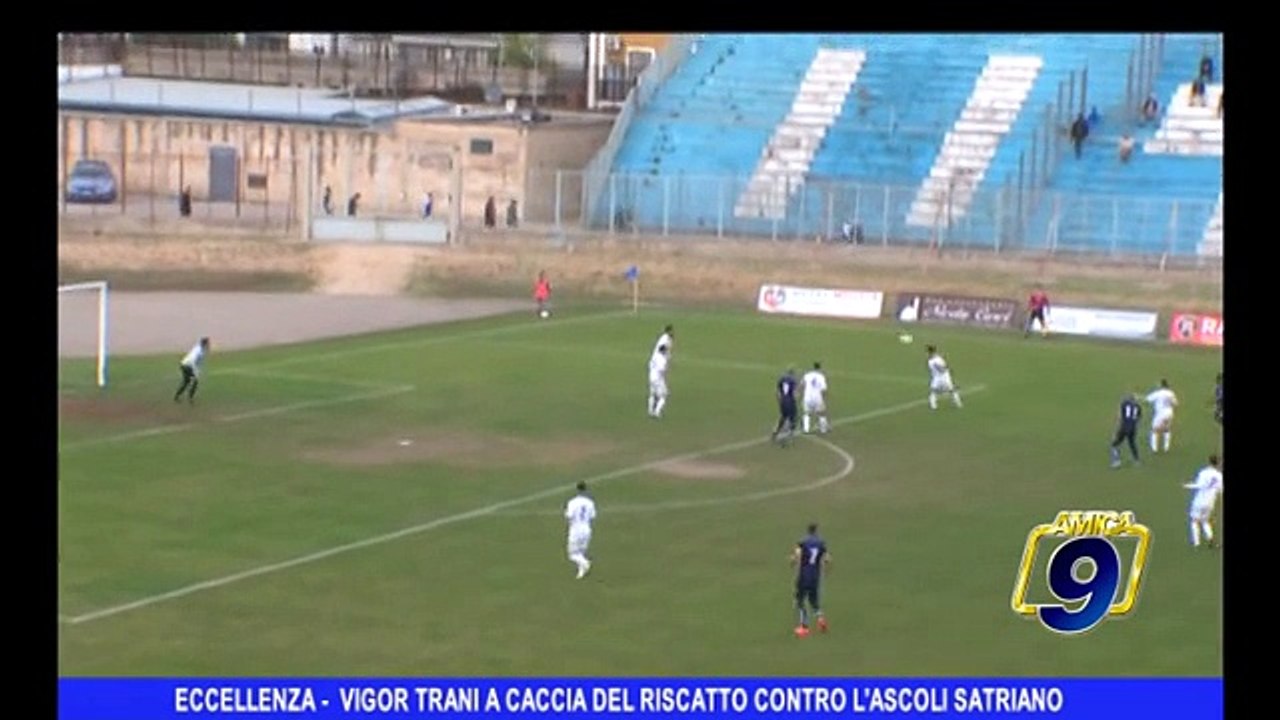 ECCELLENZA | Vigor Trani a caccia del riscatto contro l'Ascoli Satriano