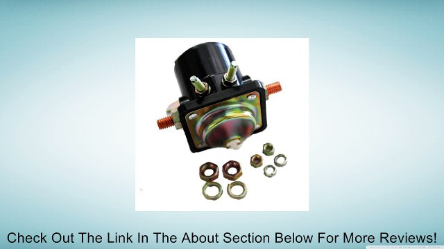 STARTER RELAY SOLENOID MERCURY MARINE 40HP 1970-1979 Review