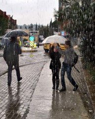 Uşak'ta Gece ve Yarın Kuvvetli Yağış Bekleniyor