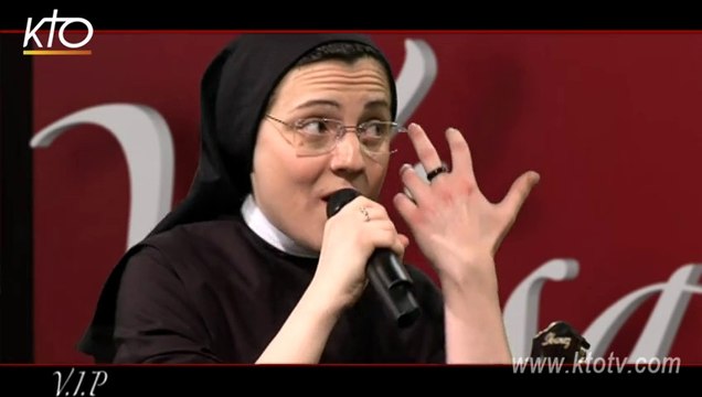 Sœur Cristina chante Blessed be your name sur KTO