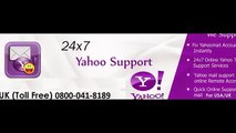 UK O8OO O98 89O6 Yahoo Technical Support Number for UK