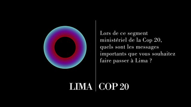 Ségolène Royal : Lima, une conférence cruciale pour Paris 2015