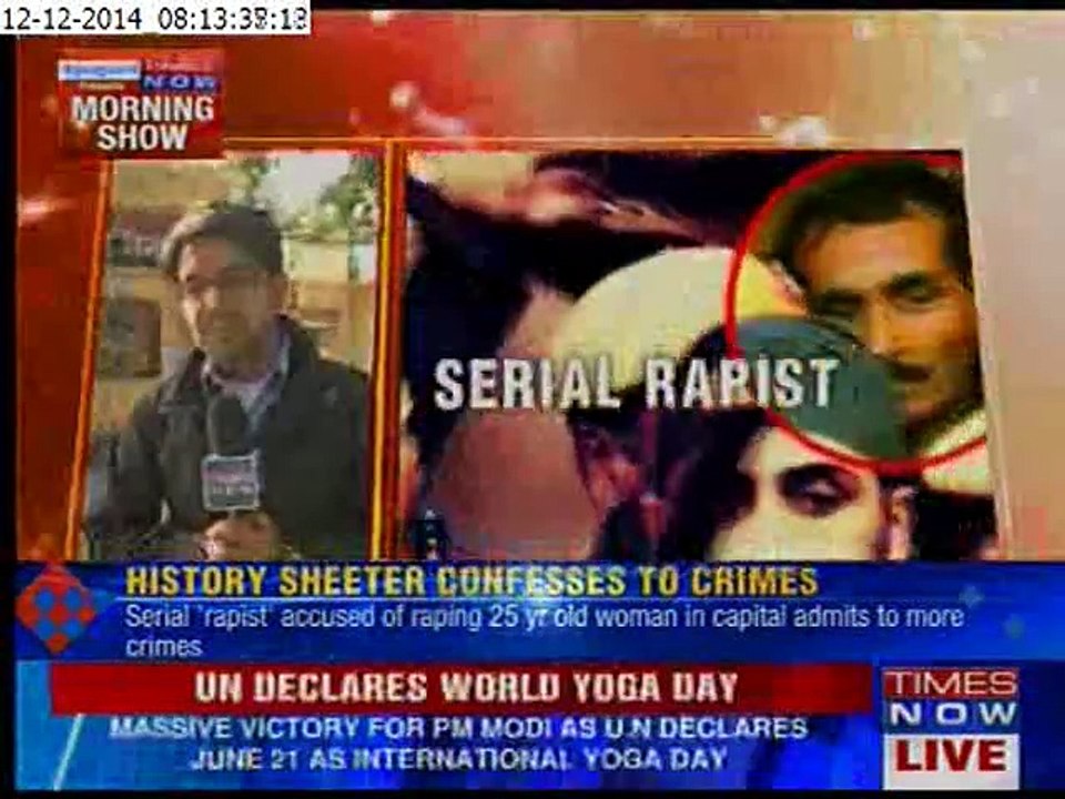 Serial 'rapist' admits to crime