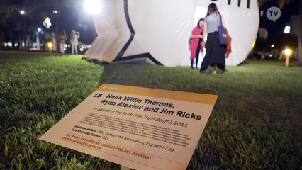 The Truth Booth at Art Basel Miami Beach 2014