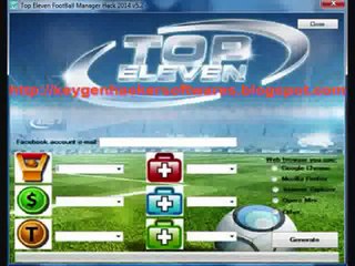 Top Eleven FootBall Manager Hack 2014 v5.2