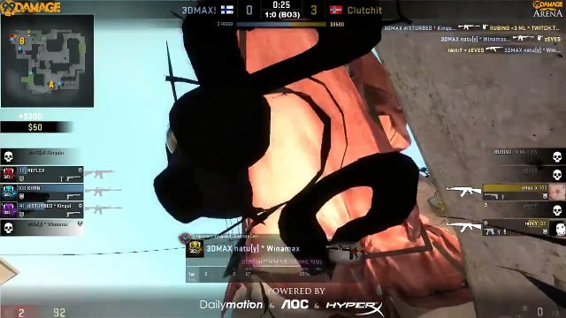 99Damage Arena #2 - 3DMAX vs. Clutchit.org (de_mirage) Map 2