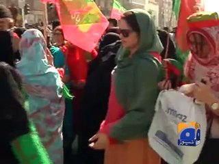 Plan C: PTI Supporters in Karachi-12 Dec 2014