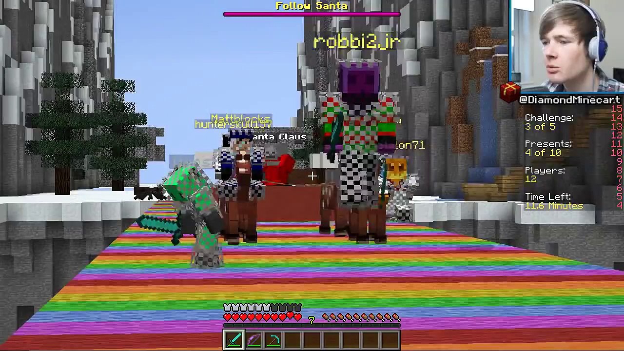 Minecraft   CHRISTMAS CHAOS! (Help Santa and Save Christmas!)   Minigame 1.7.4