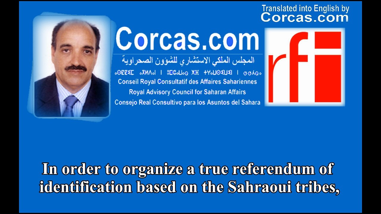 CORCAS chairman interviewed by RFI