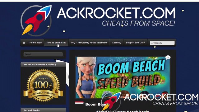 Boom Beach Hack Tool [Cheats/Pirater][Android/iOS]