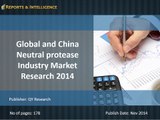Reports and Intelligence: Global and China Neutral protease Industry Market Research 2014