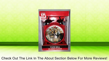One Direction 1D Twin Bell Alarm Clock Review