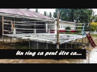 RING DE BOXE, FABRICATION FRANCAISE, GARANTIE A VIE