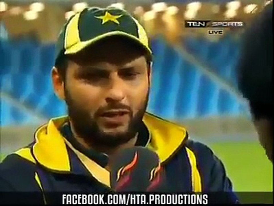 Shahid Afridi funny interview