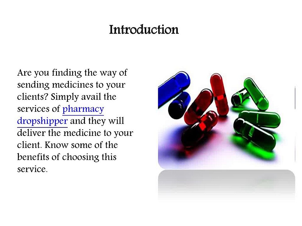 Why to Appoint a Pharmacy Dropshipper