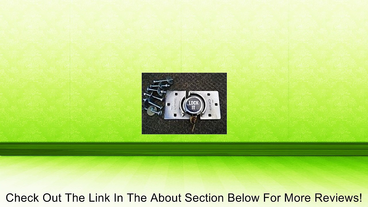 PJB Blue Spot Hasp & Padlock Kit Review