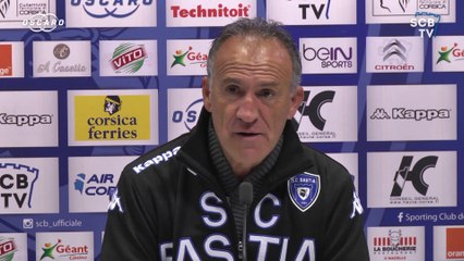 Bastia-Rennes : Conf. d'avant-match de G. Printant