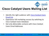 Cisco-Catalyst-Users-Email-List-Addresses-Mailing-Database