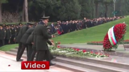 Haydar Aliyev Törenle Anıldı