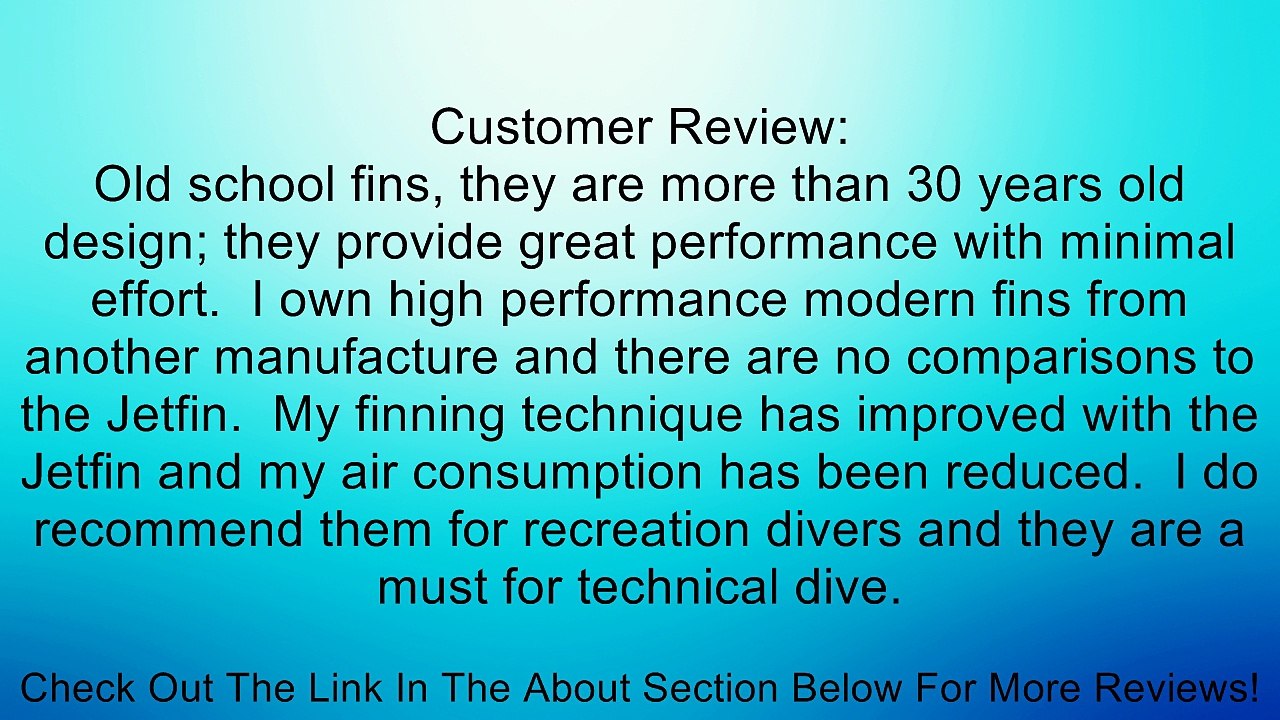 ScubaPro Jet Fin in Black Review