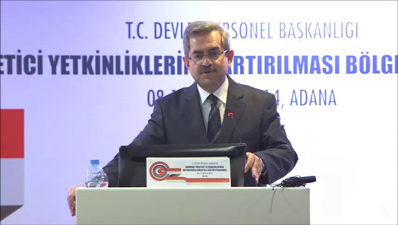 Ünüvar'ın Kamuda Yetkinliklerinin Artırılması Bölgesel Eğitimi Programı Konuşması