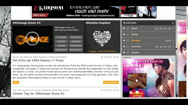 99Damage Arena #2 - PENTA Sports vs. mousesports (de_cache) Map 1