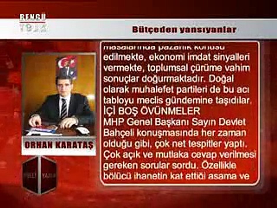 KÖŞELİ YAZILAR - ORHAN KARATAŞ 12.12.2014