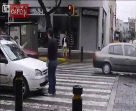 C'est le cauchemard des automobilistes et le sauveur des piétons !