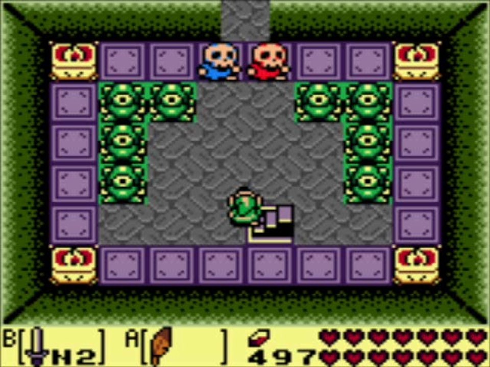Zelda Link's Awakening DX 15/ Préparatifs et donjon couleur