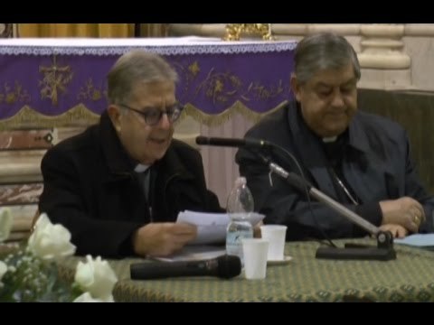 Napoli - Sepe e i “Dialoghi con la Città” a Regina Coeli (11.12.14)