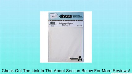 Craftwell USA Embossing/Cutting Platform Review