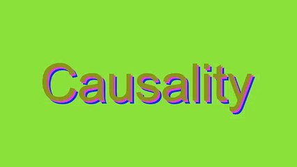 How to Pronounce Causality